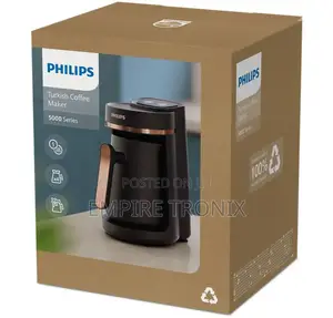 Philips Series 5000 Turkish Coffee Maker (4-Cup Capacity) – Hda150/62