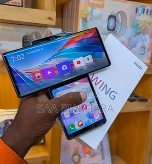 New LG Wing 5G 128 GB Black