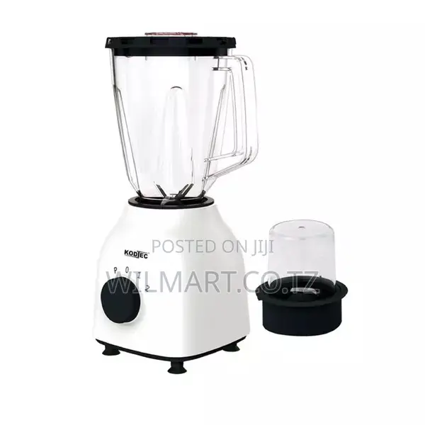 Kodtec Blender 1.5l Plastic Jar With 50gm Mill 350w Kt-3012bl