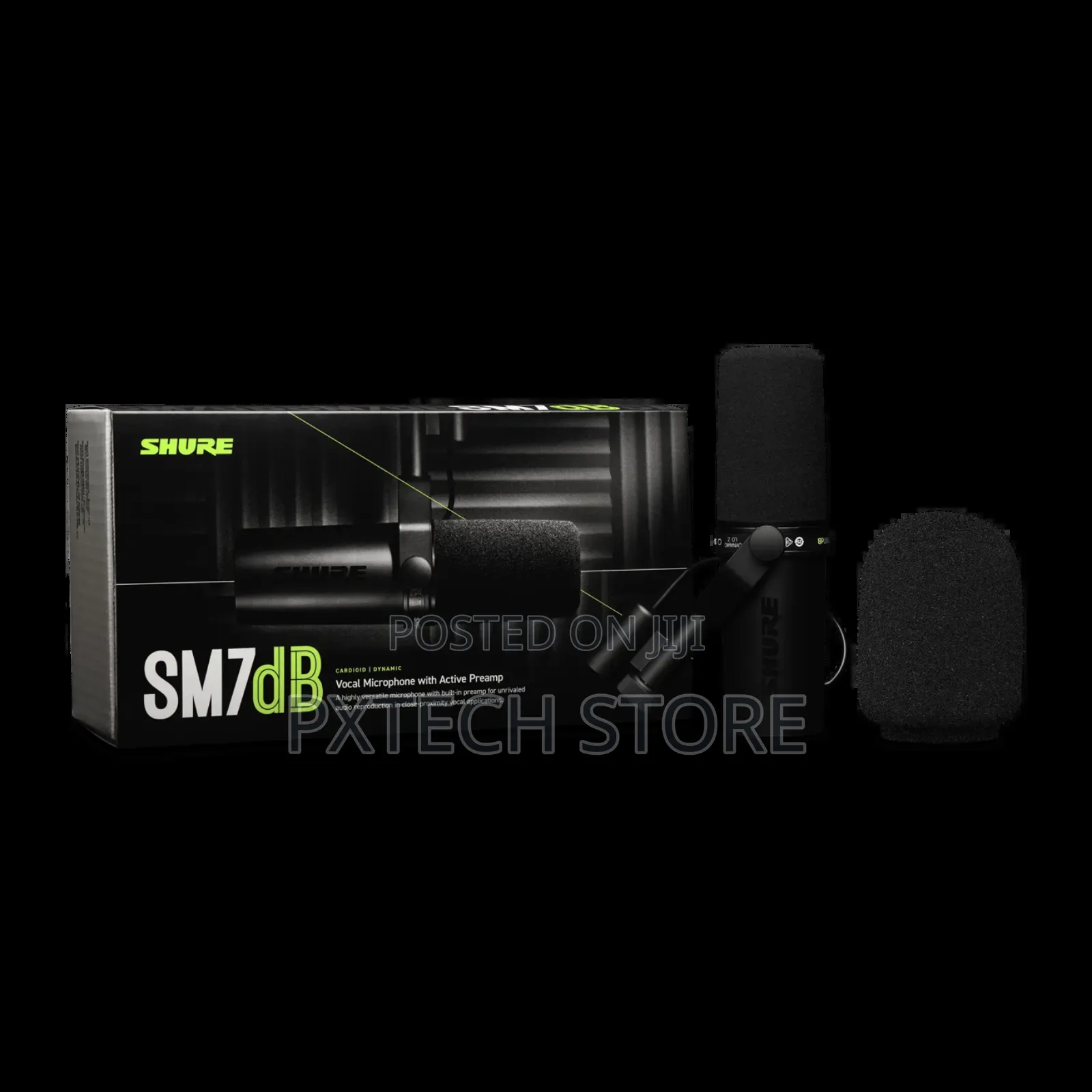 Shure Sm7db Dynamic Microphone – Built-in Preamp