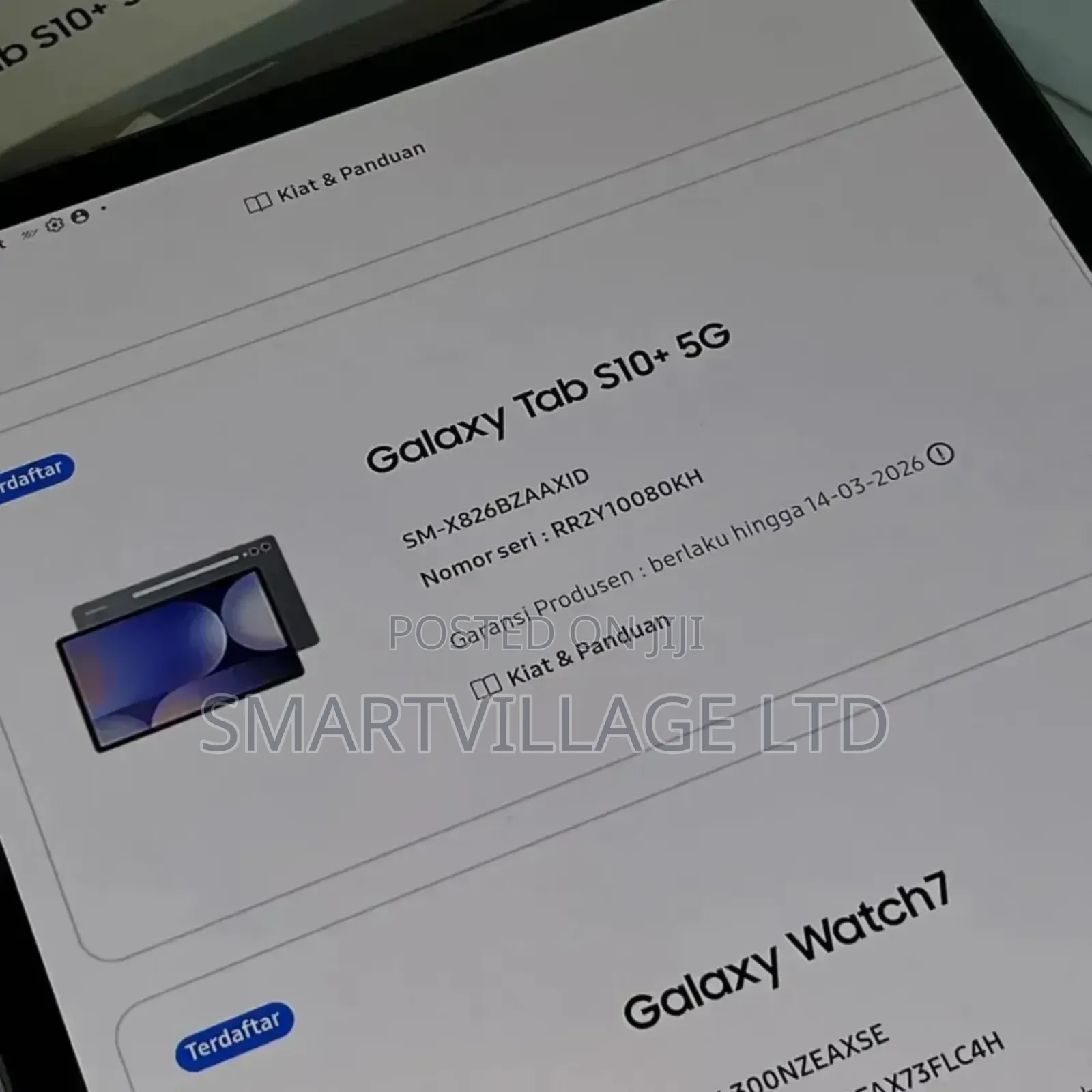New Samsung Galaxy Tab S10+ 5G 512 GB Silver