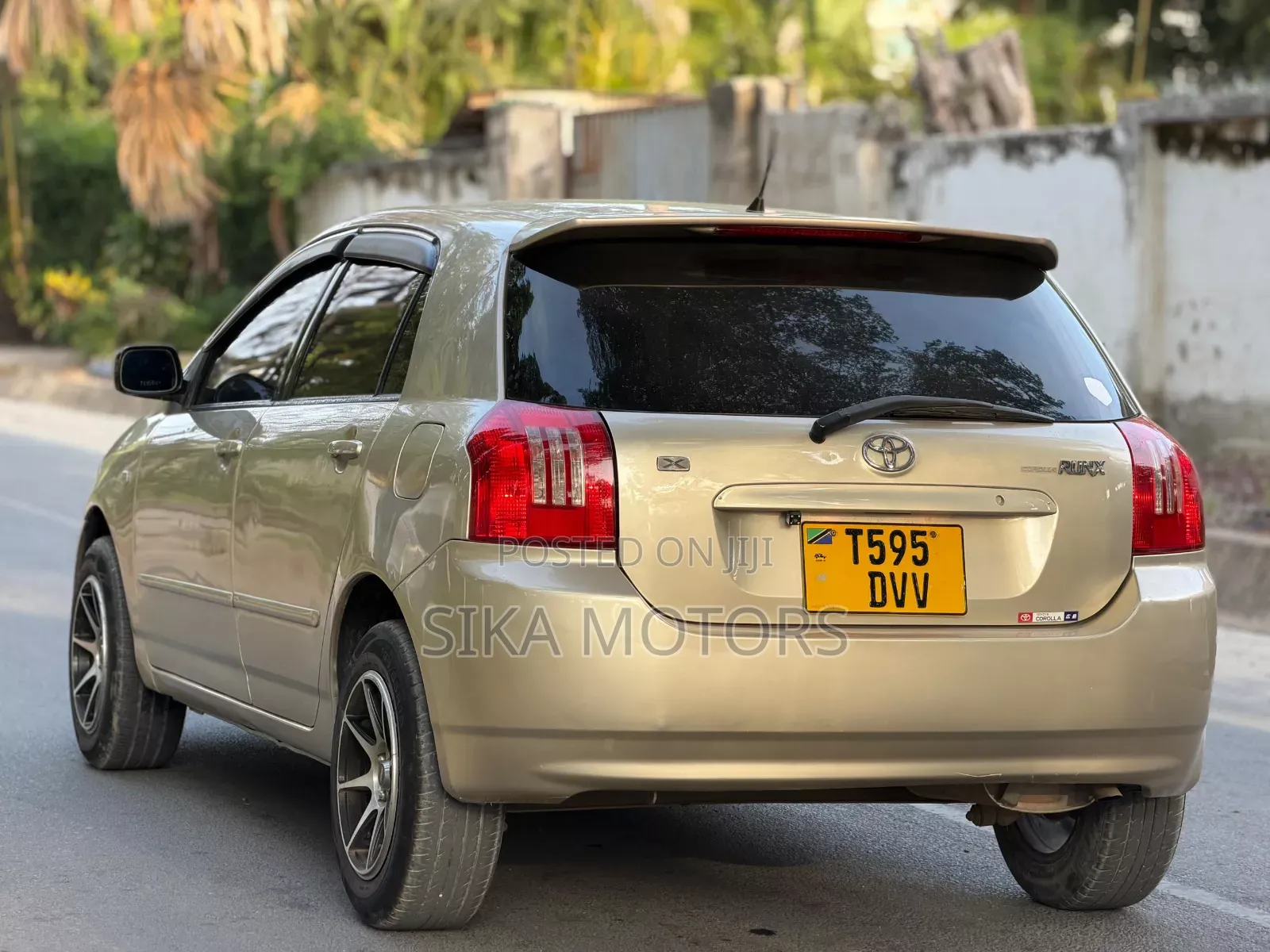Toyota Corolla RunX 1.5 X AWD 2004 Gold