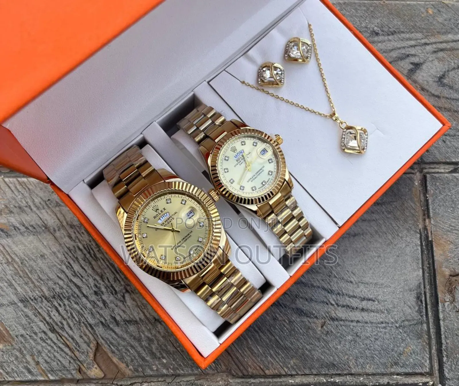 Men's and Women's or Unisex Couple Watches Fanta