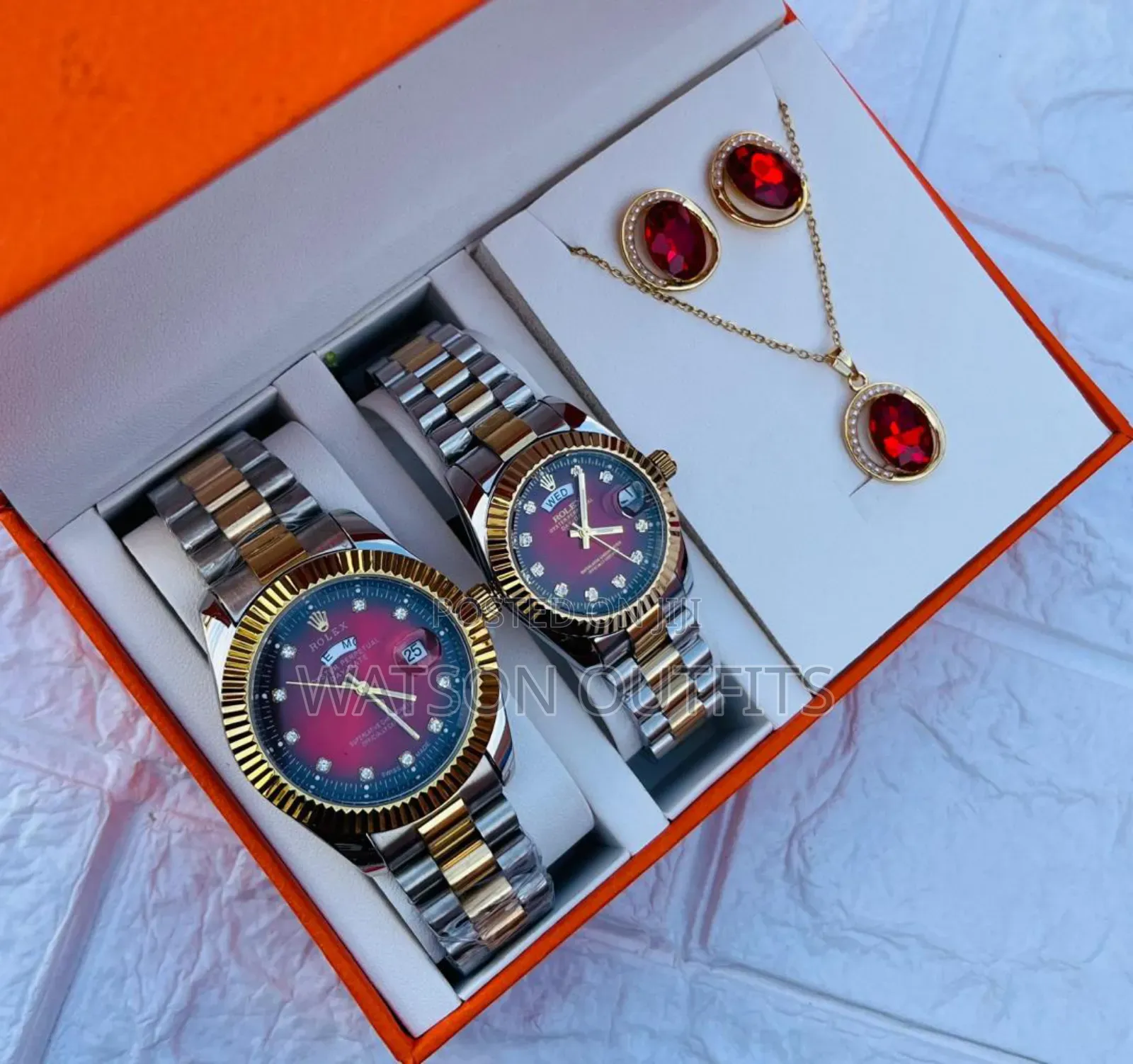Men's and Women's or Unisex Couple Watches Fanta