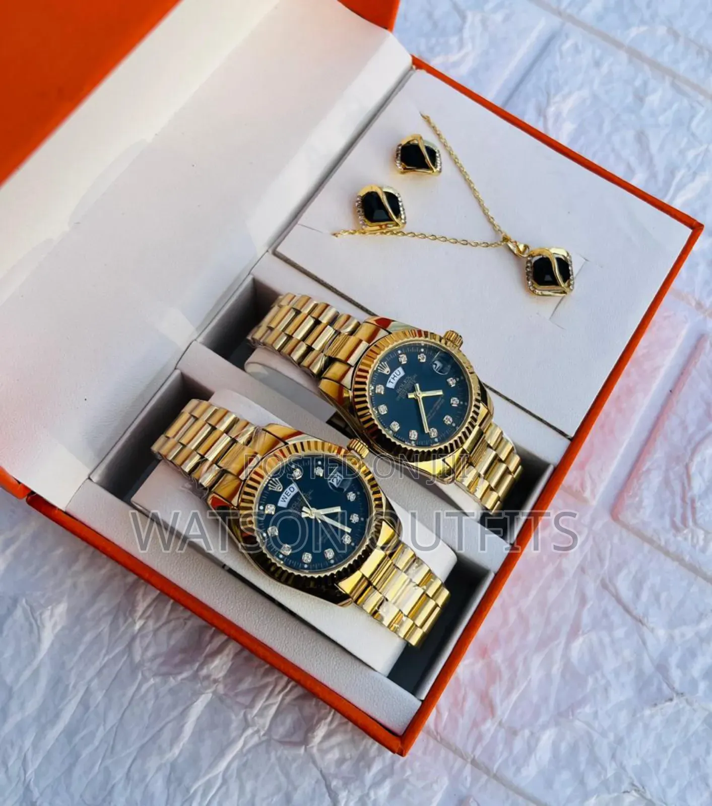 Men's and Women's or Unisex Couple Watches Fanta