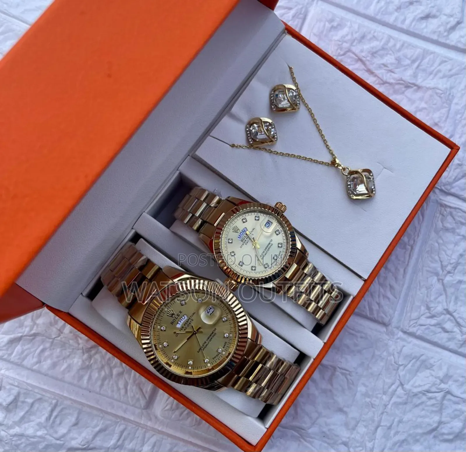 Men's and Women's or Unisex Couple Watches Fanta
