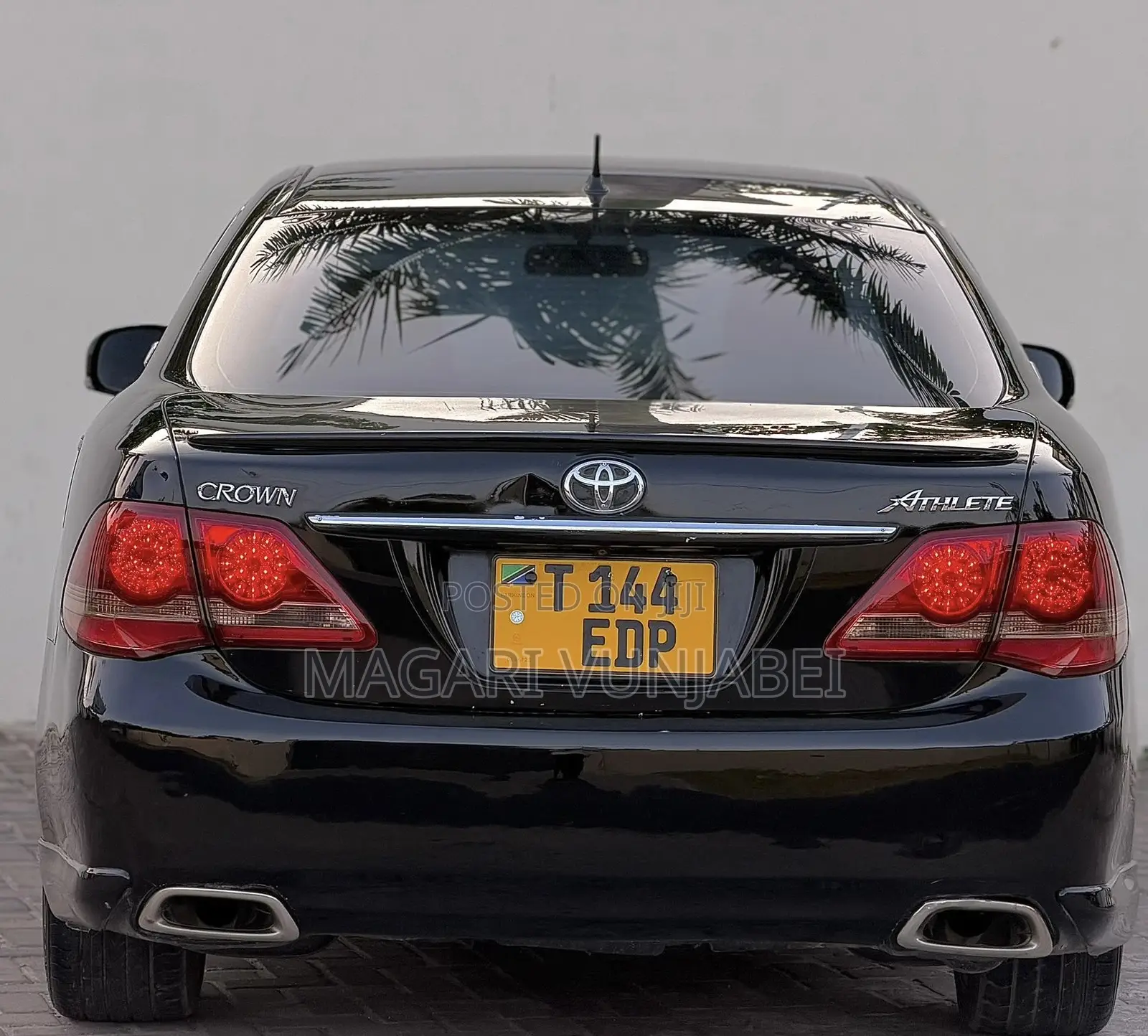 Toyota Crown 2009 Matt Black