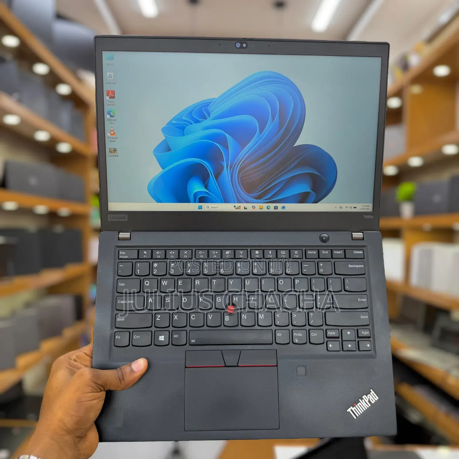 Laptop Lenovo Thinkpad T490s 8GB Intel Core I7 SSD 256GB