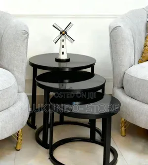 3 in 1 Simple Round Coffee Table