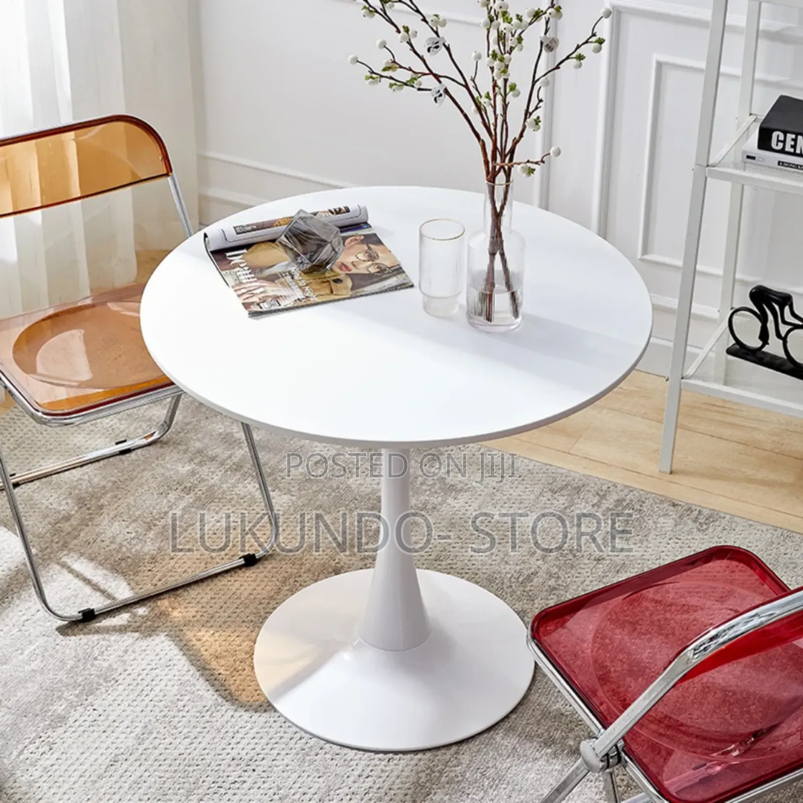 Mable Round Table Household Dining Table Small Unit Type Desk
