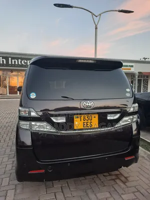 Toyota Vellfire 2009 Black