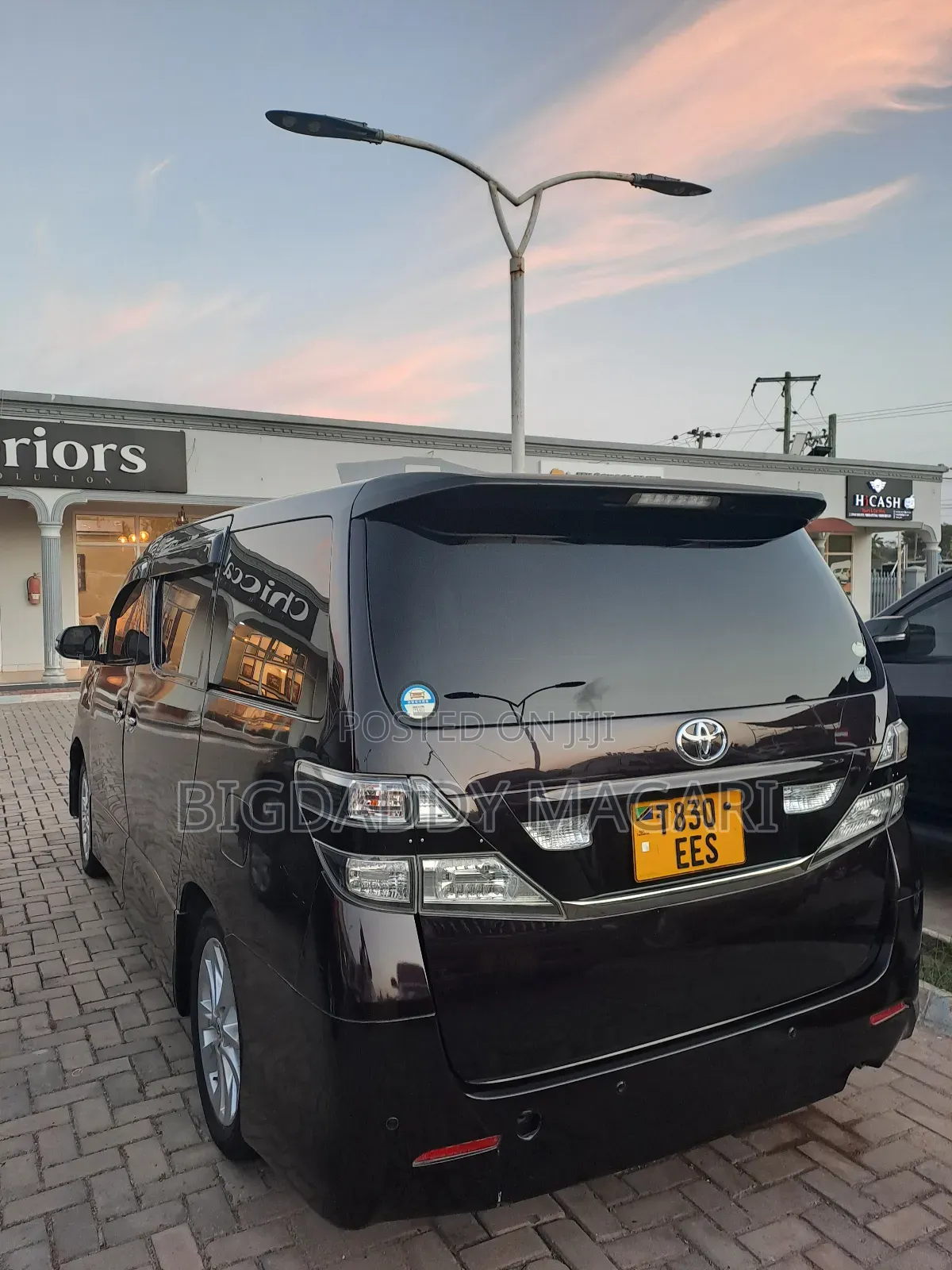 Toyota Vellfire 2009 Black