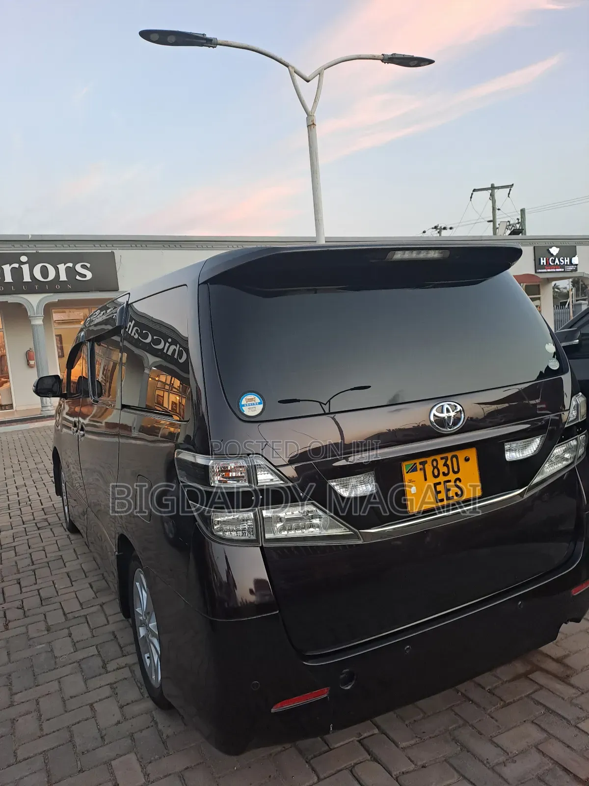 Toyota Vellfire 2009 Black