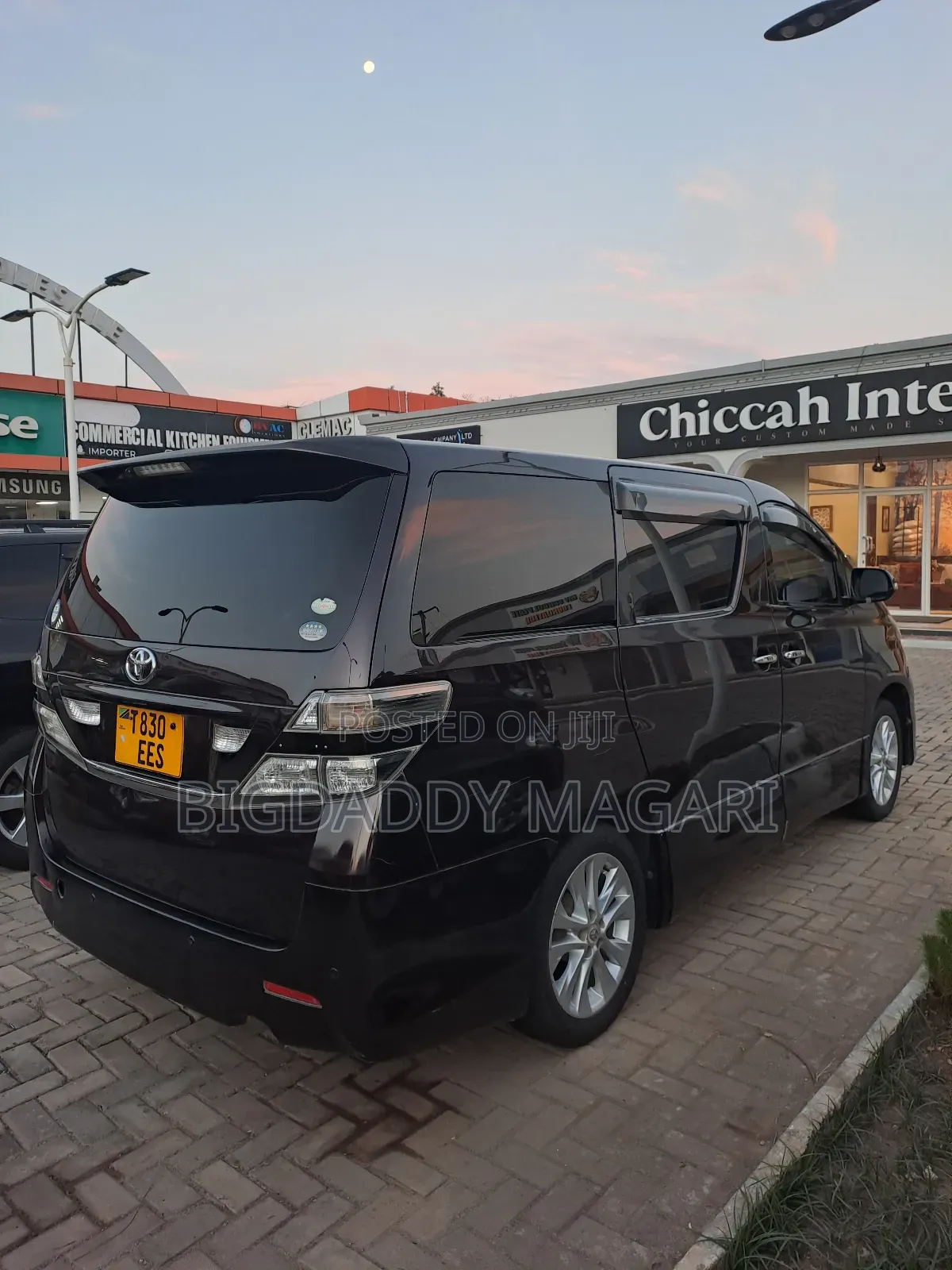 Toyota Vellfire 2009 Black