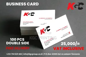 Business Card Printing 100 PCS