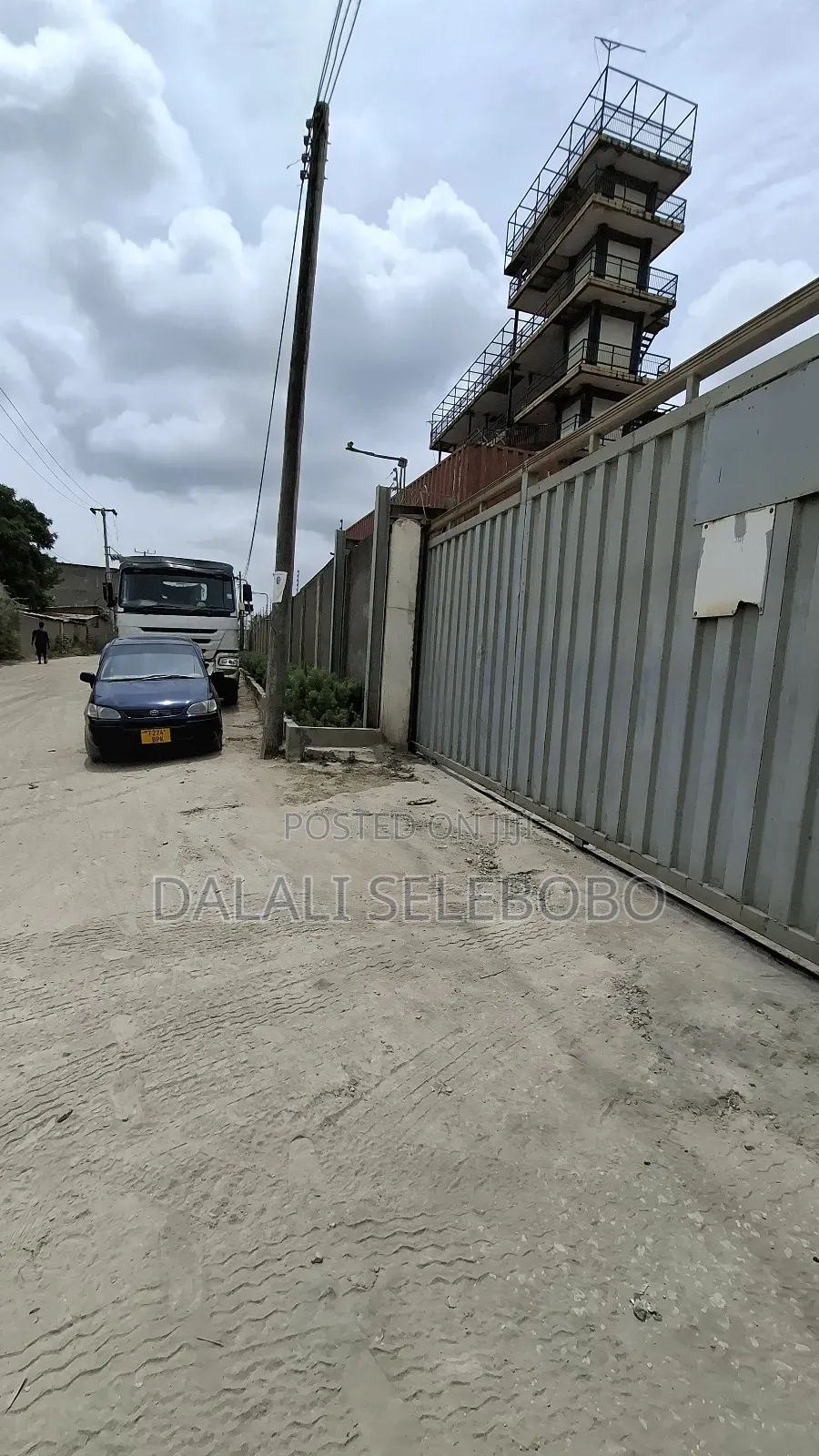 Yard With Big Flat and Ware House Sale at Kurasini
