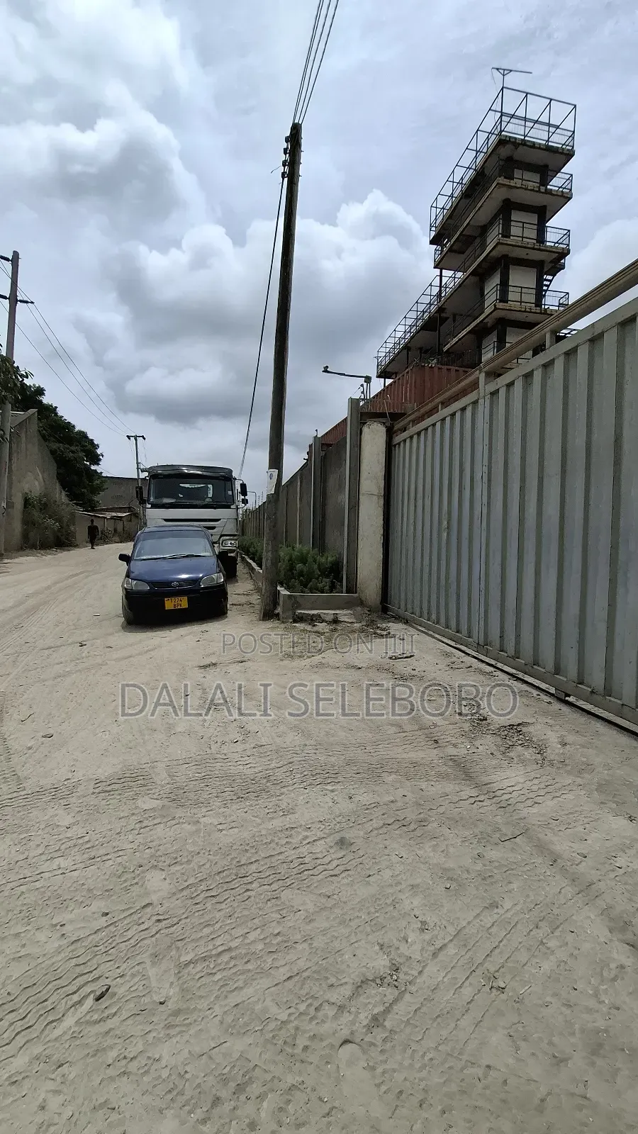 Yard With Big Flat and Ware House Sale at Kurasini