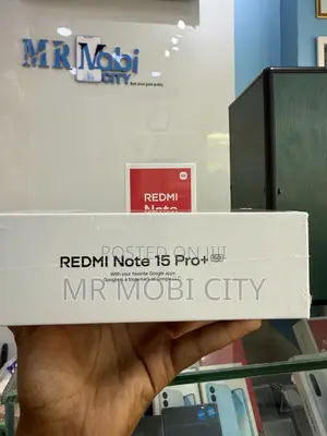 New Xiaomi Redmi Note 15 Pro+ 512 GB Black