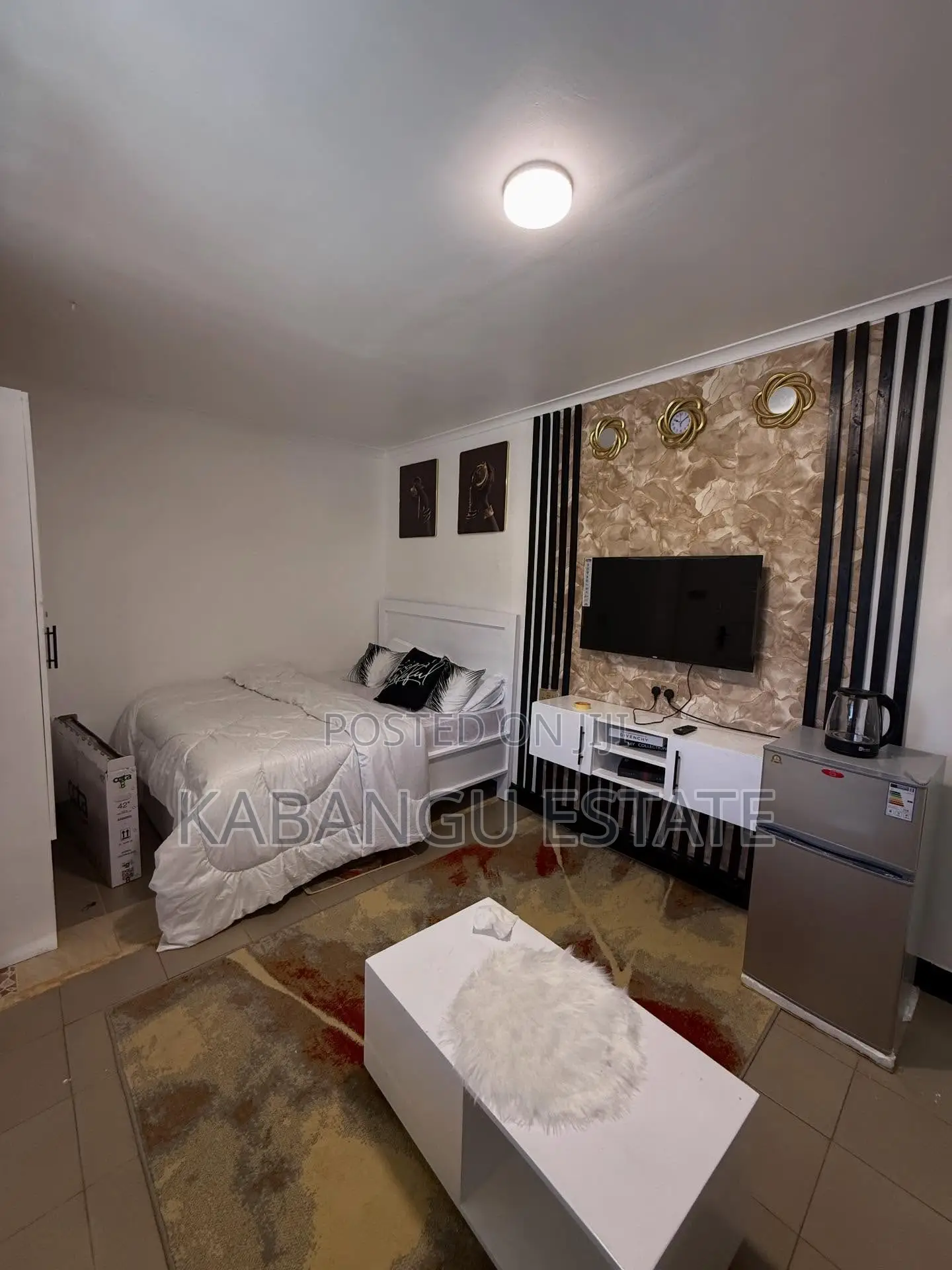 Furnished Studio Apartment in Mikocheni for rent