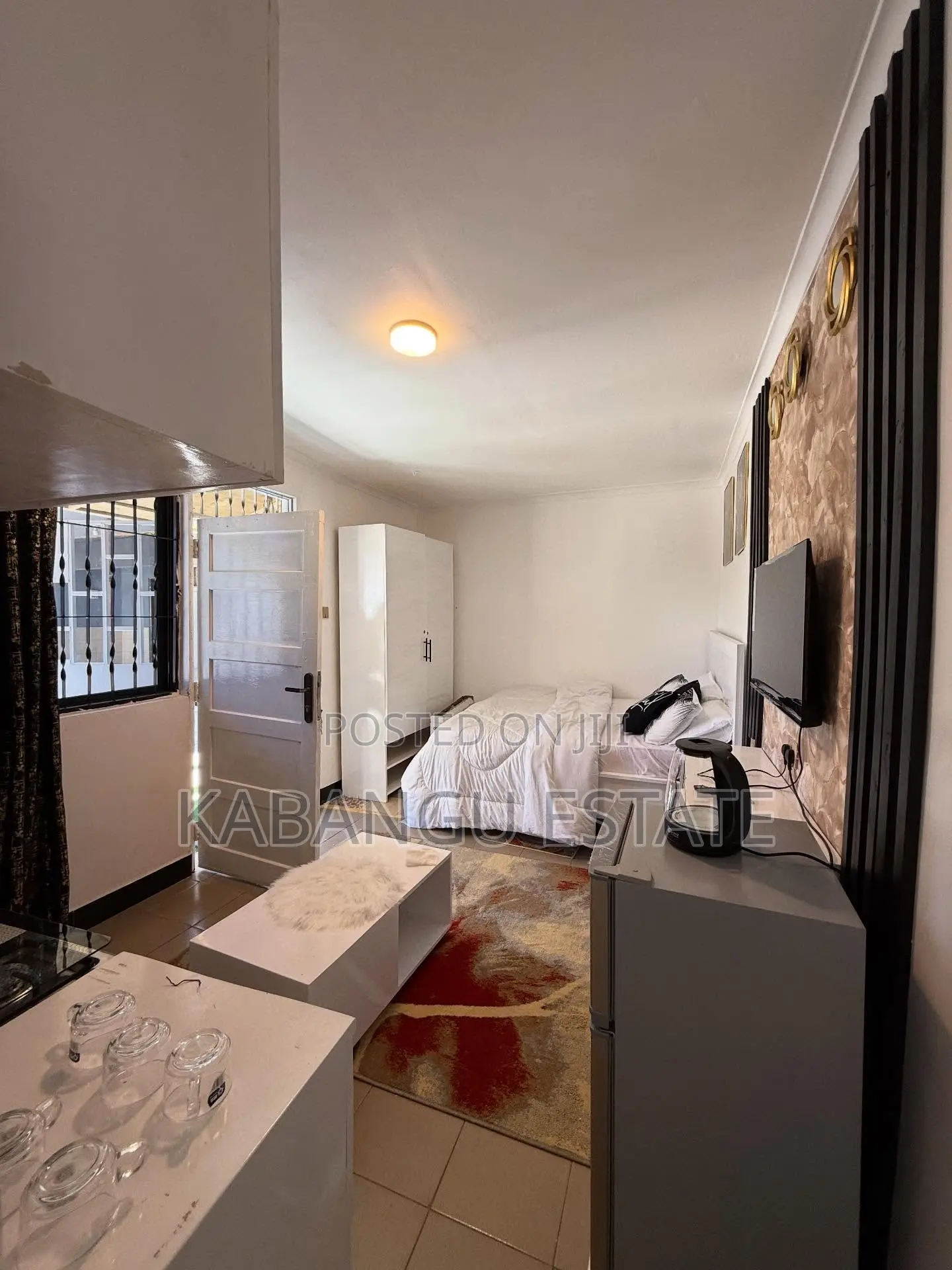 Furnished Studio Apartment in Mikocheni for rent
