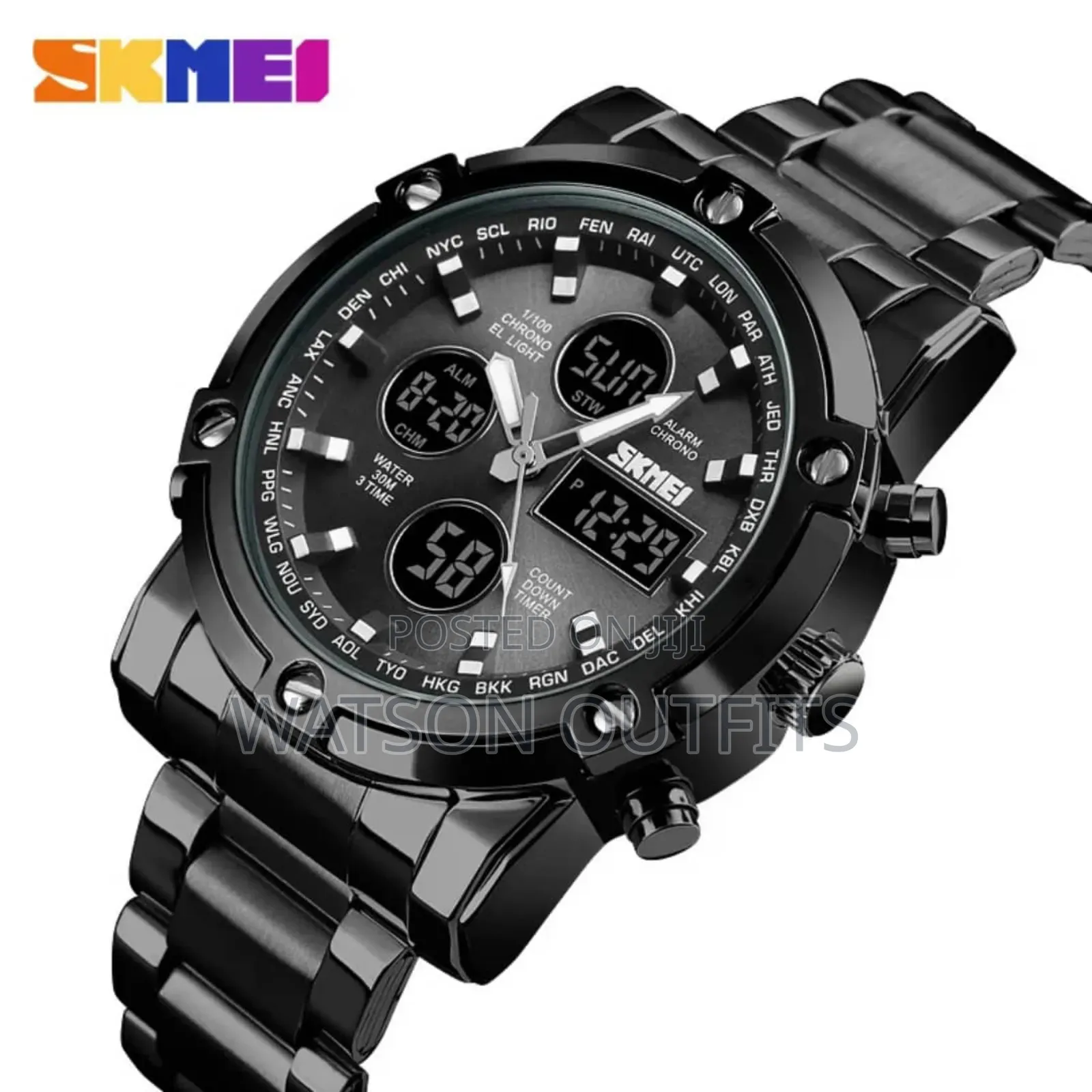Men's Double Watches Basically Very Mulfunctional