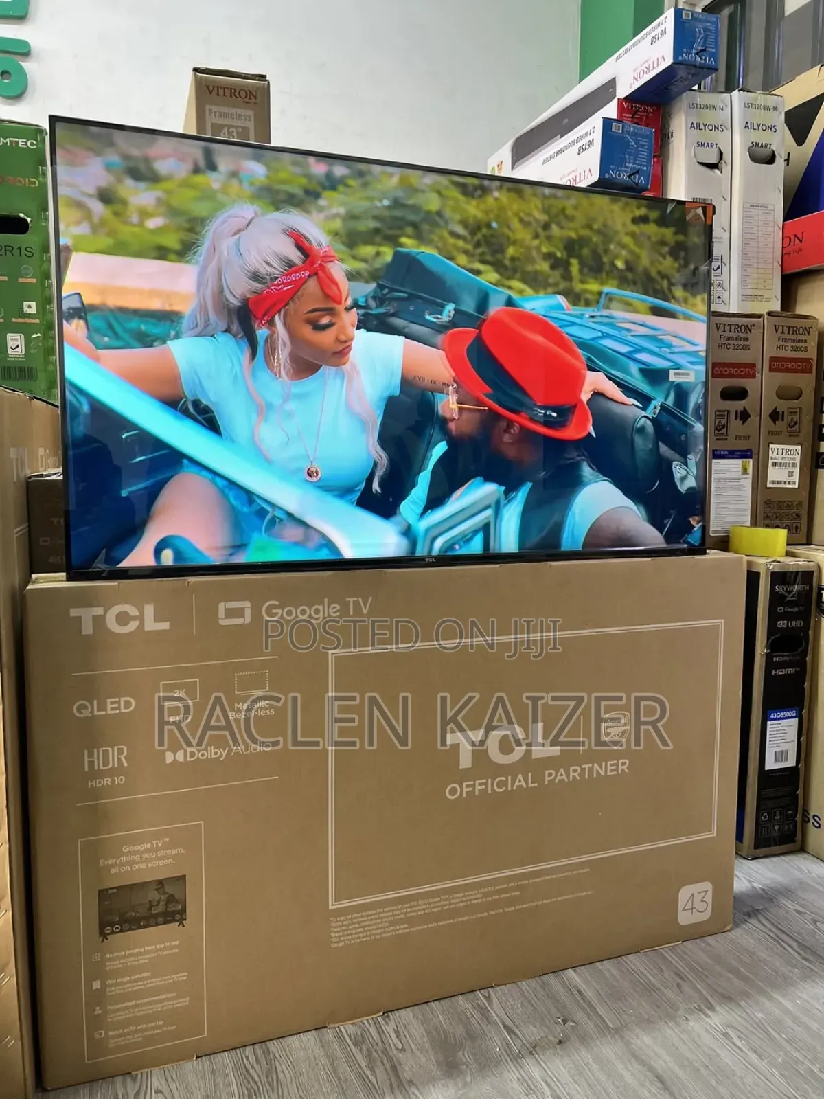 TCL 43" Smarttv Qled