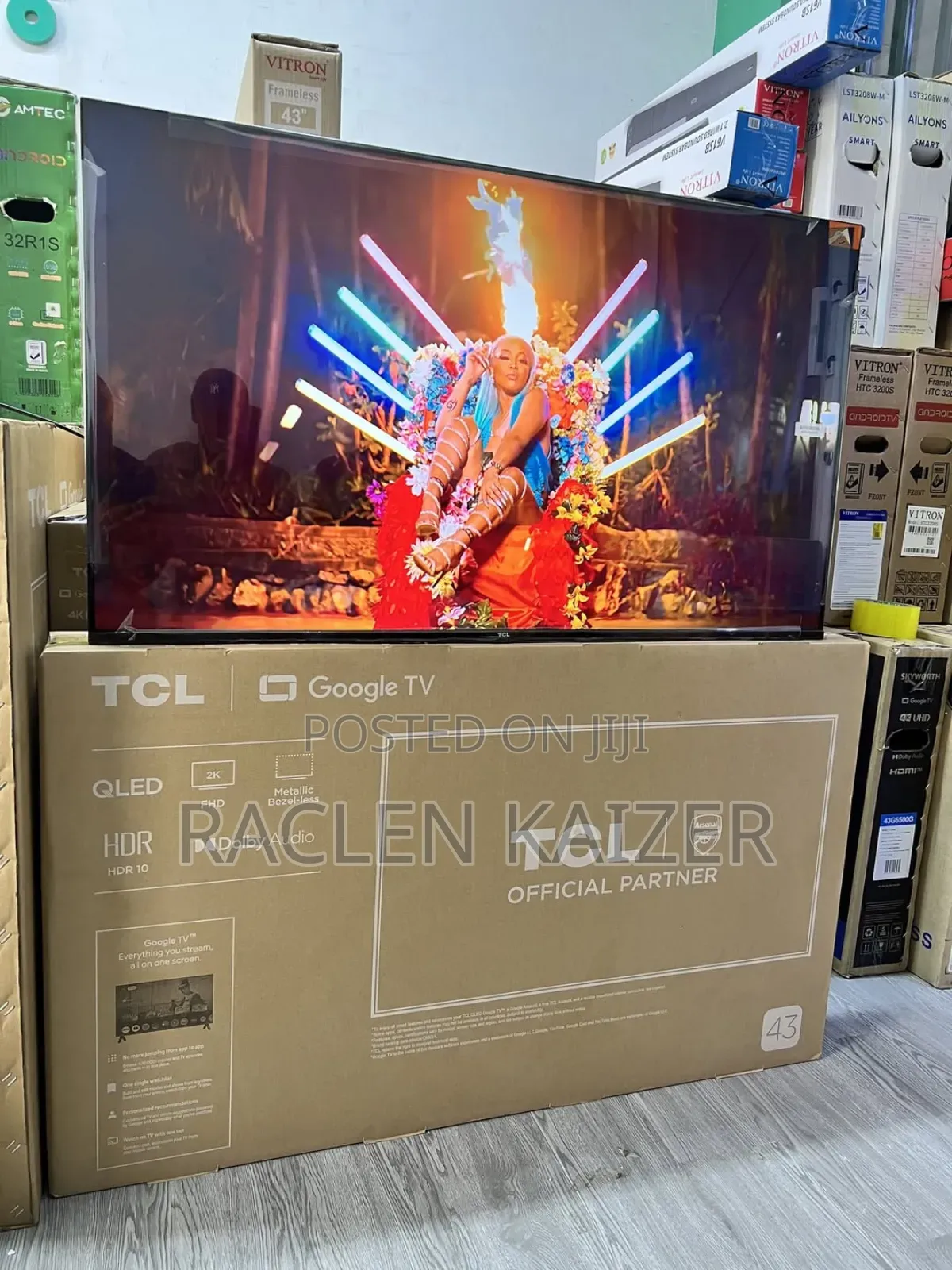 TCL 43" Smarttv Qled