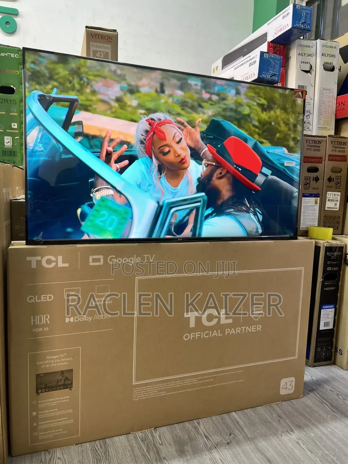 TCL 43" Smarttv Qled