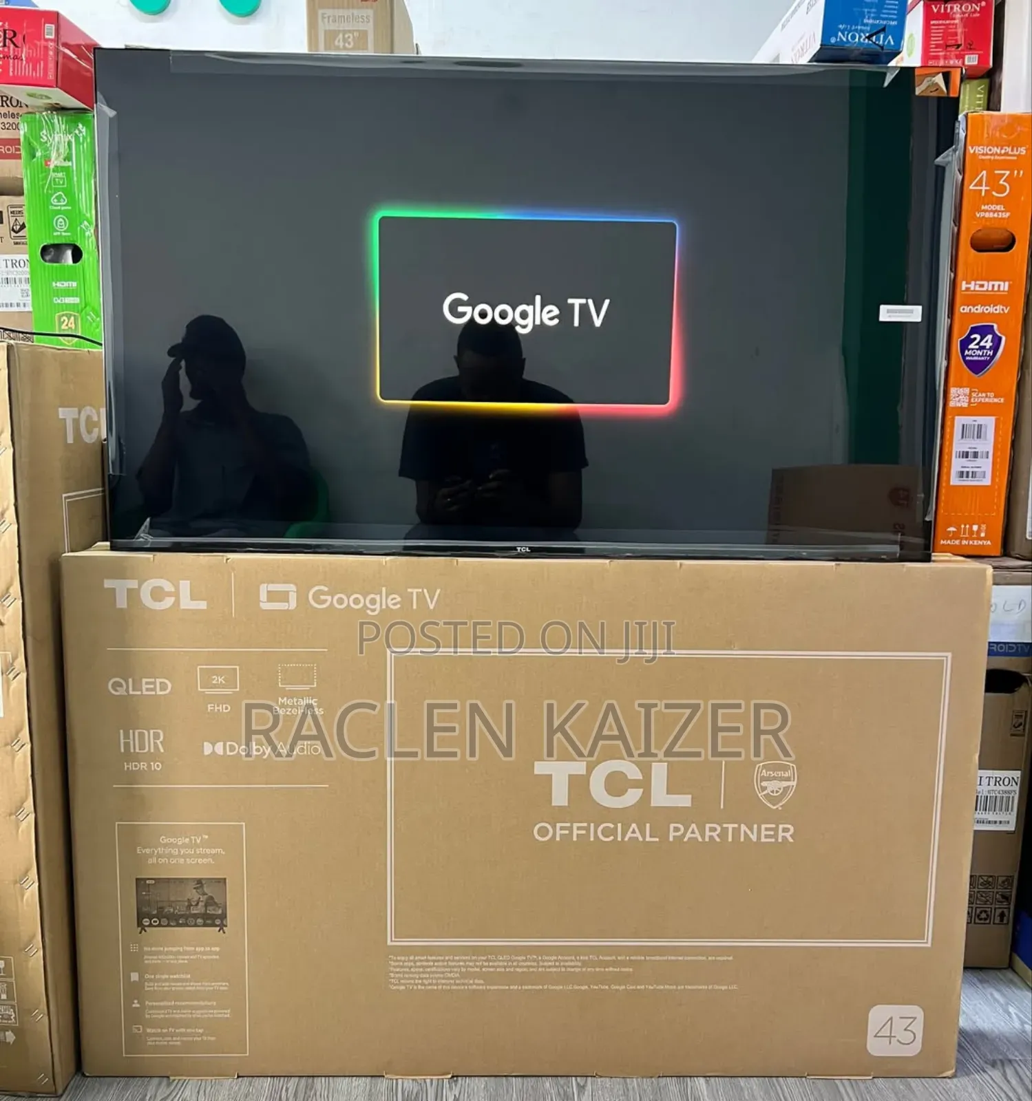TCL 43" Smarttv Qled