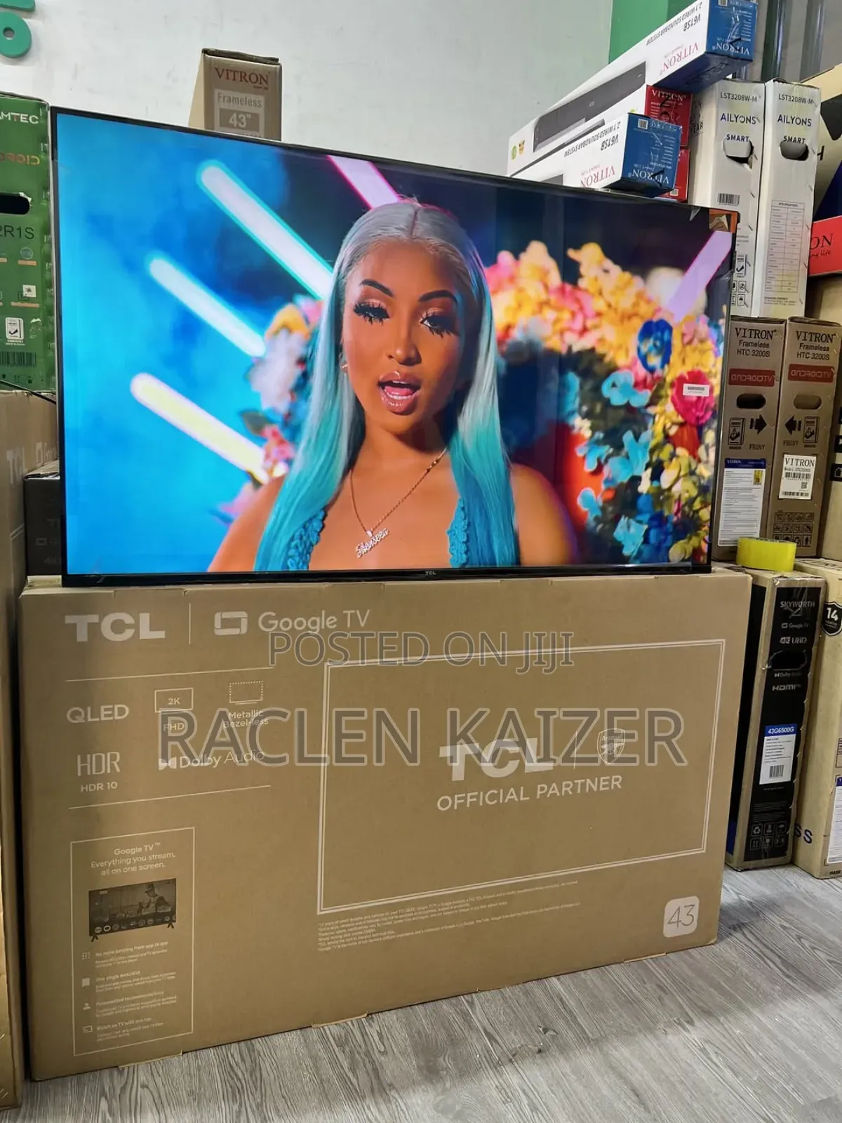 TCL 43" Smarttv Qled
