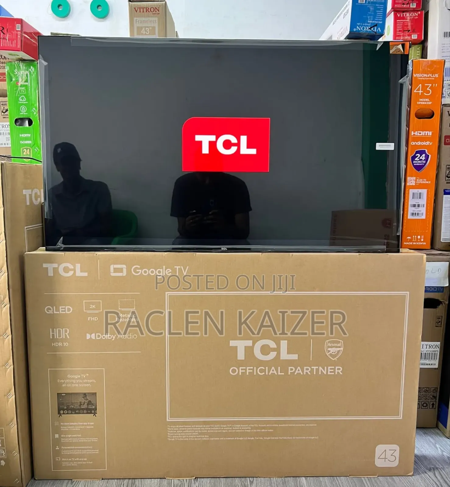 TCL 43" Smarttv Qled