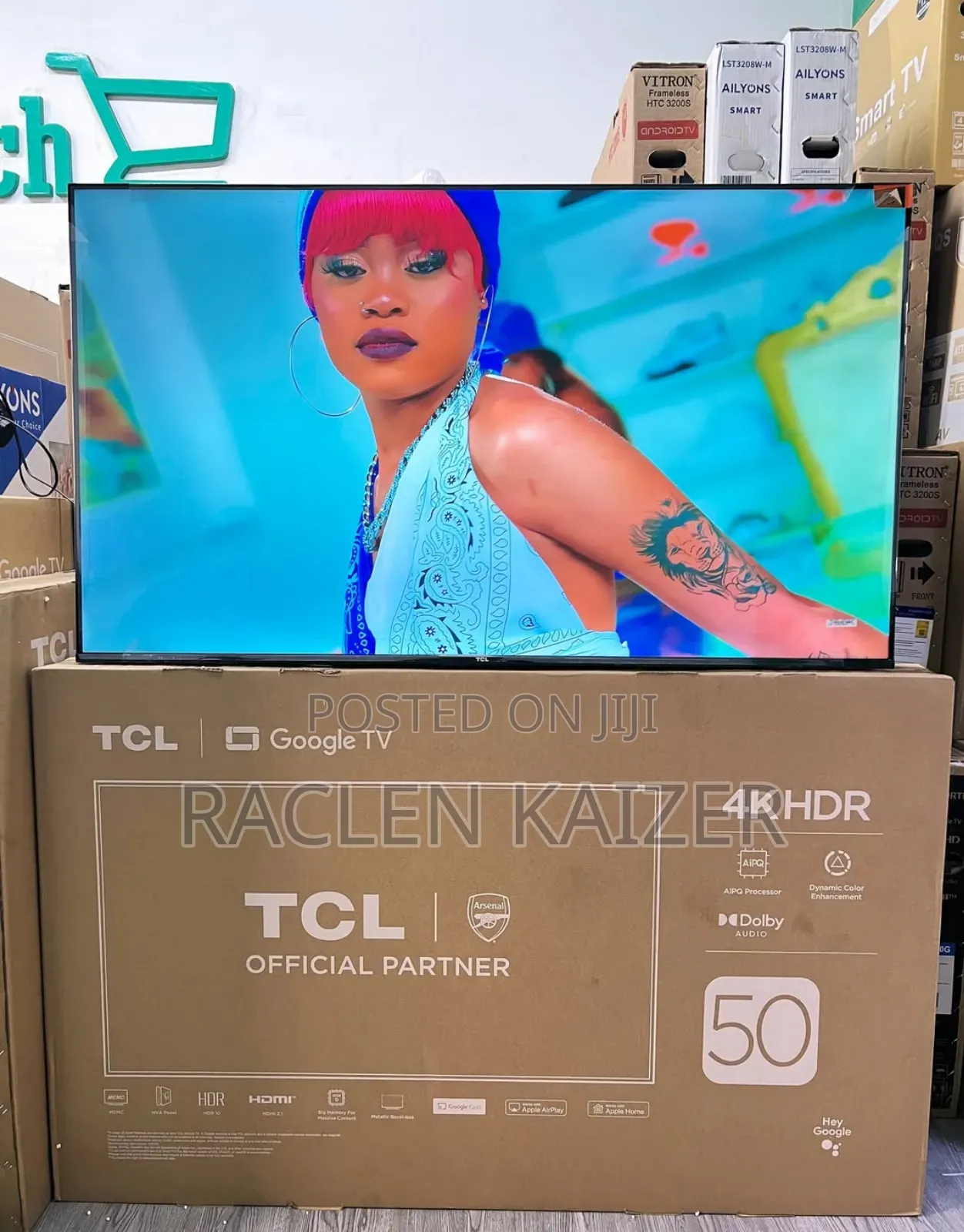 TCL 50" Smarttv 