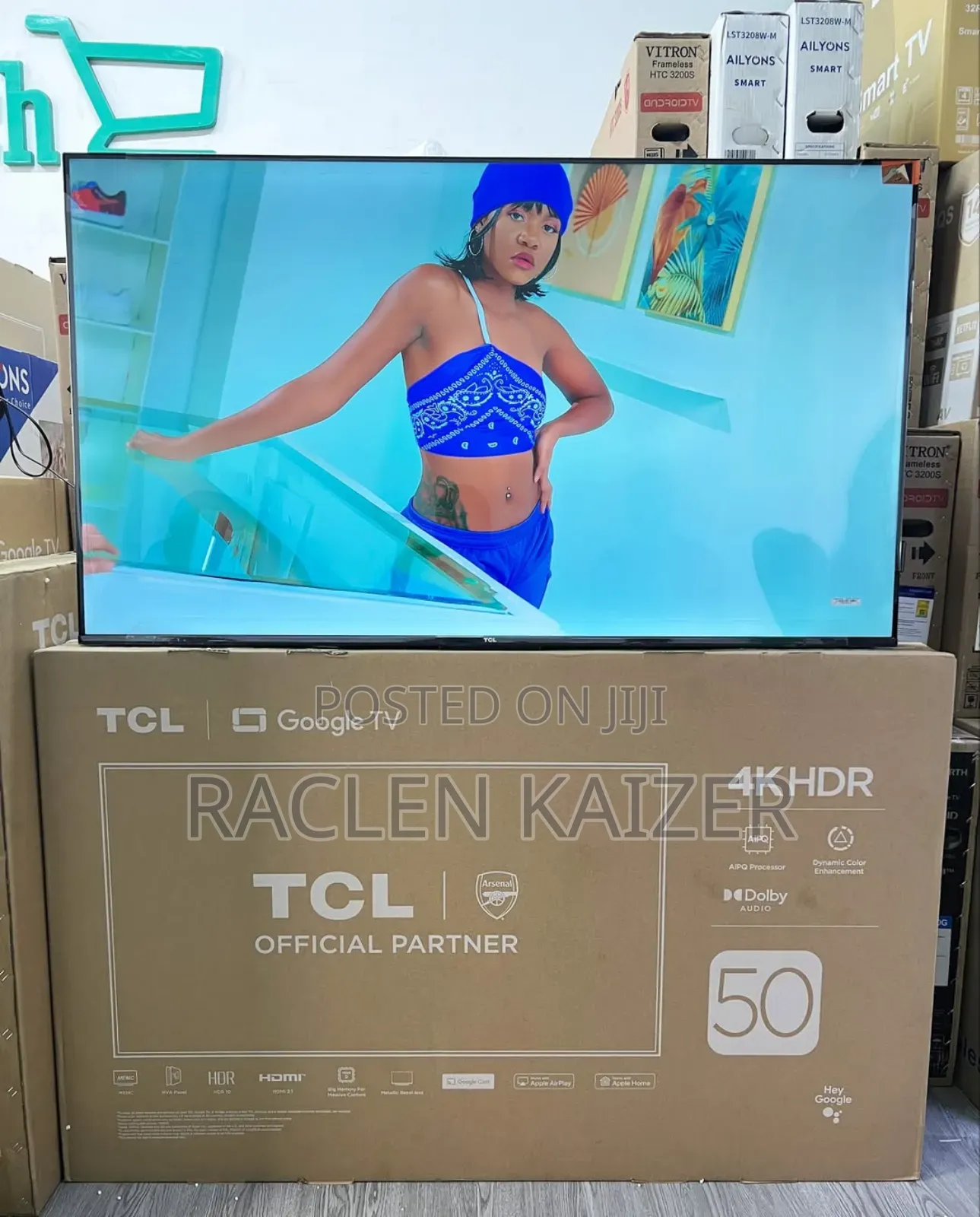 TCL 50" Smarttv 