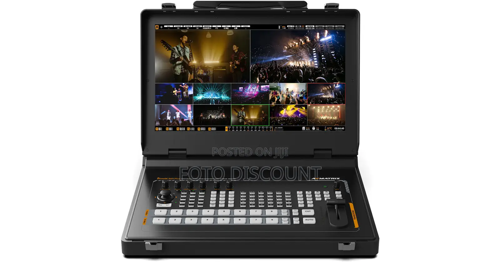 Avmatrix Shark S8x Plus 8-Channel Sdi/Hdmi Portable Video Switcher