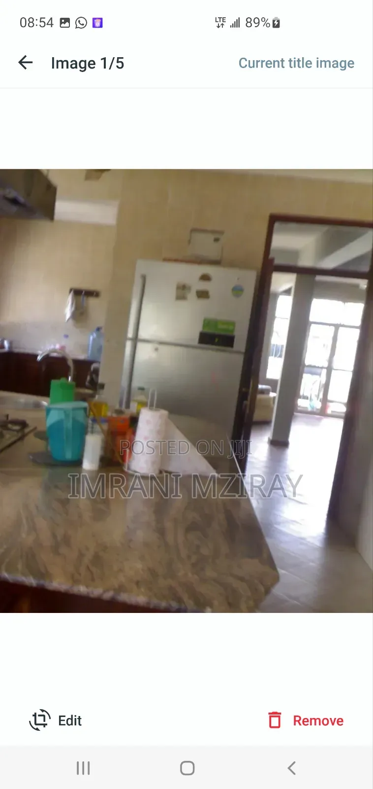 Furnished 3bdrm Apartment in Mikocheni for rent