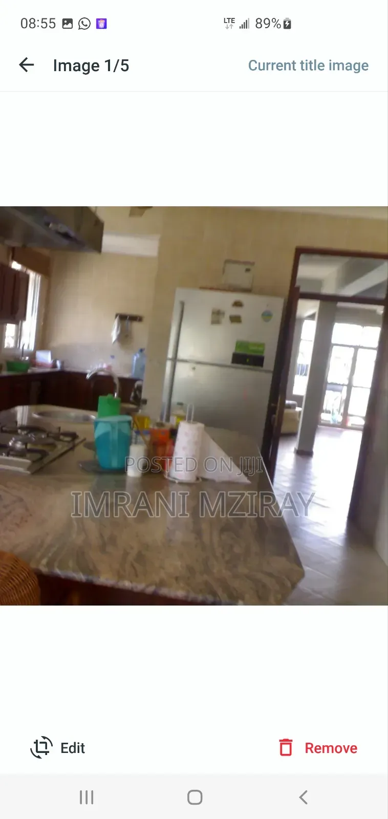 Furnished 3bdrm Apartment in Mikocheni for rent