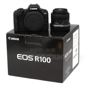 Canon Eos R100 Mirrorless Camera + Rf-S 18-45mm Lens