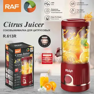 Raf R.613r Citrus Juicer 45w Bidirectional Rotation 250ml Red