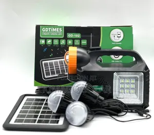 Mtambo Wa Solar Wa Nguvu Ndogo Matokeo Makubwa Taa 3 Kucharge Simu