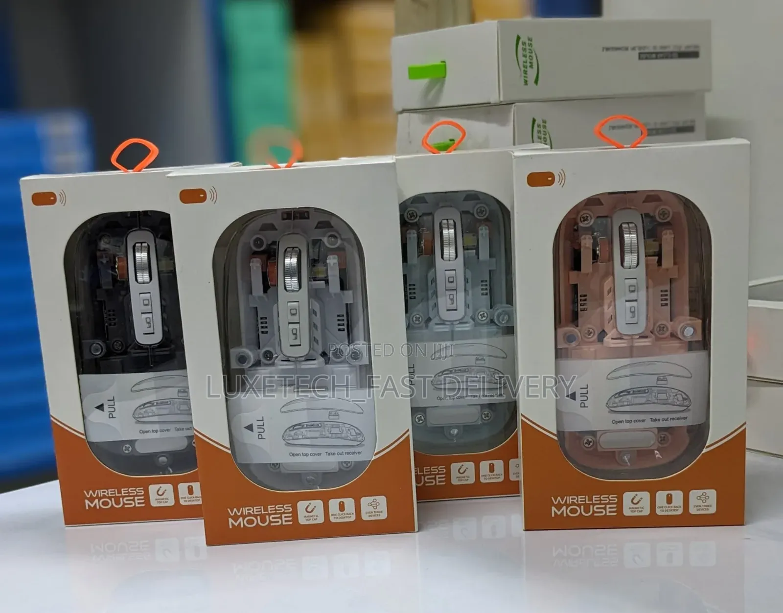 Original Transparent Wireless Mouse