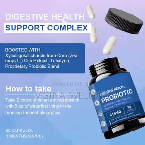 Digestive Health Probiotic Dietary Supplements