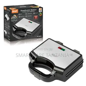 Raf Sandwich Maker 850w R.585s Non-stick Toast Grill Press Compact