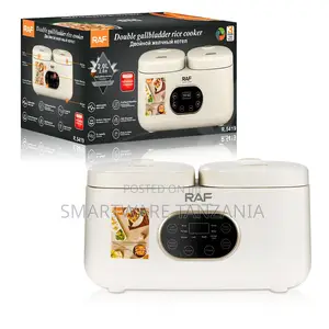 Raf Multi Function Rice Cooker R.5419 Dual Pot 14 Modes Steamer