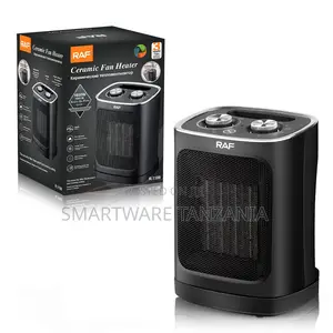 Raf 1800w Ceramic Heater R.1188 Portable Safety Cut-Off Dual Knob
