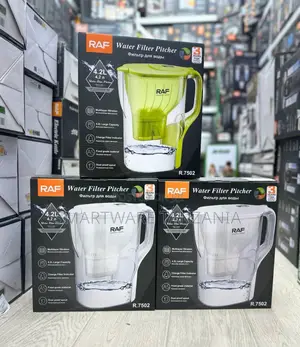 Raf 4.2l Water Filter Pitcher R.7502 Lcd Display Multi Layer Clear