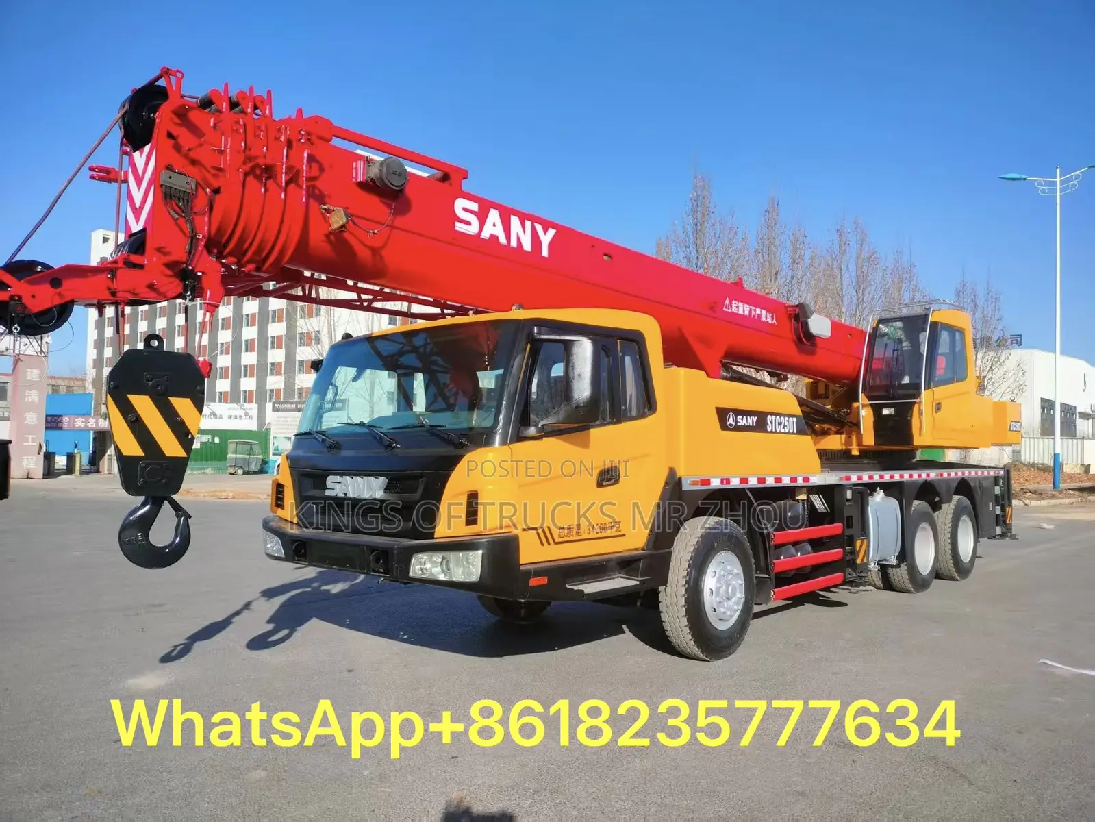 Ready for Order Sany Truck Crane 25 Tons for Sale