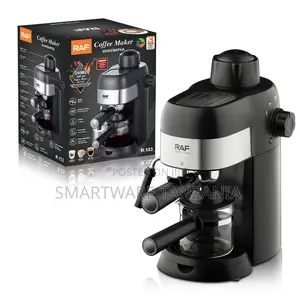 Raf 800w Espresso Machine R.133 4 Cup Cappuccino Maker Steam Wand