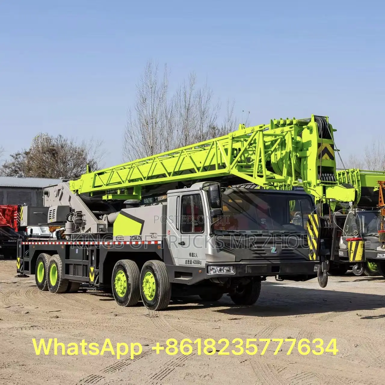 Ready for Order 55 Tons Zoomlion Truck Crane for Sale