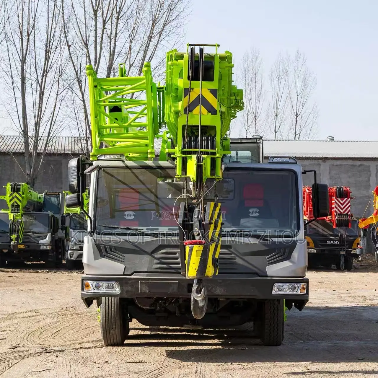 Ready for Order 55 Tons Zoomlion Truck Crane for Sale