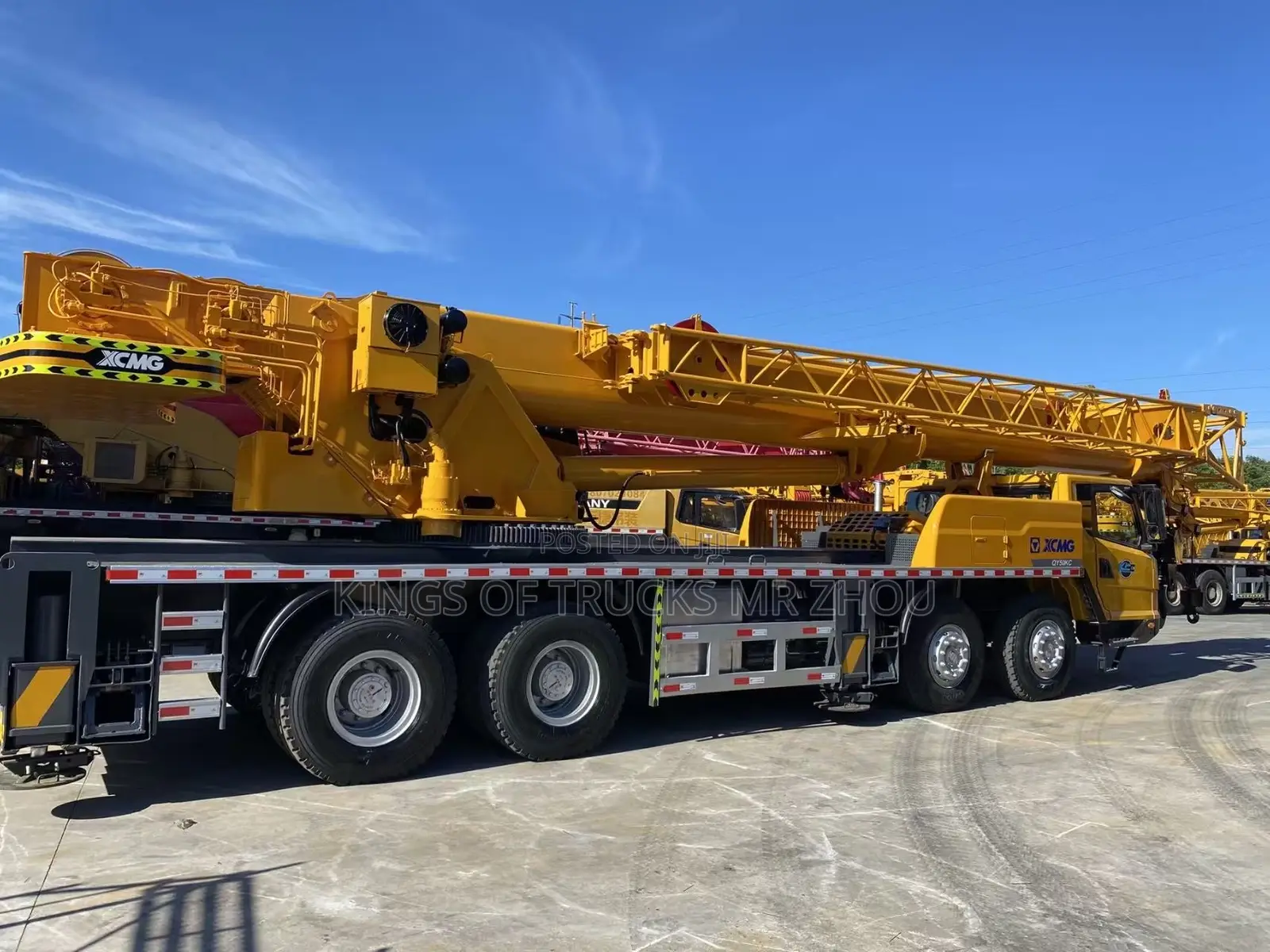 Ready to Order XCMG 50 Tons Truck Crane for Sale